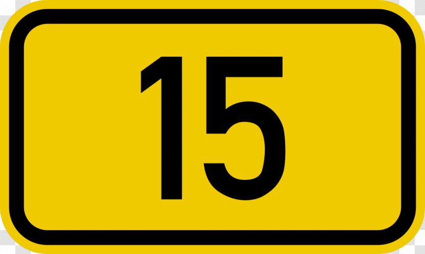 Bundesstraße 12 Symbol Wikimedia Foundation Highway - Area - 15 Number Transparent PNG