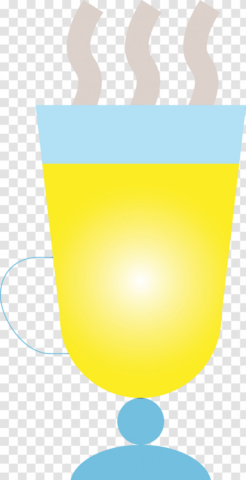 Yellow Line Drink Drinkware Transparent PNG