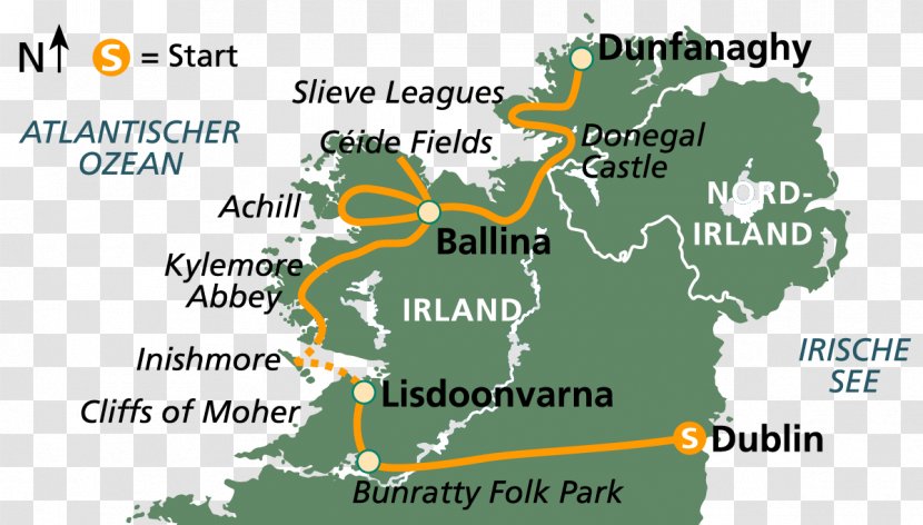 Ireland Water Resources Map Line - Bunratty Castle Transparent PNG