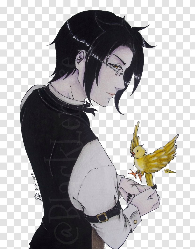 Ciel Phantomhive Sebastian Michaelis Black Butler YouTube DeviantArt - Watercolor - Goddess Transparent PNG