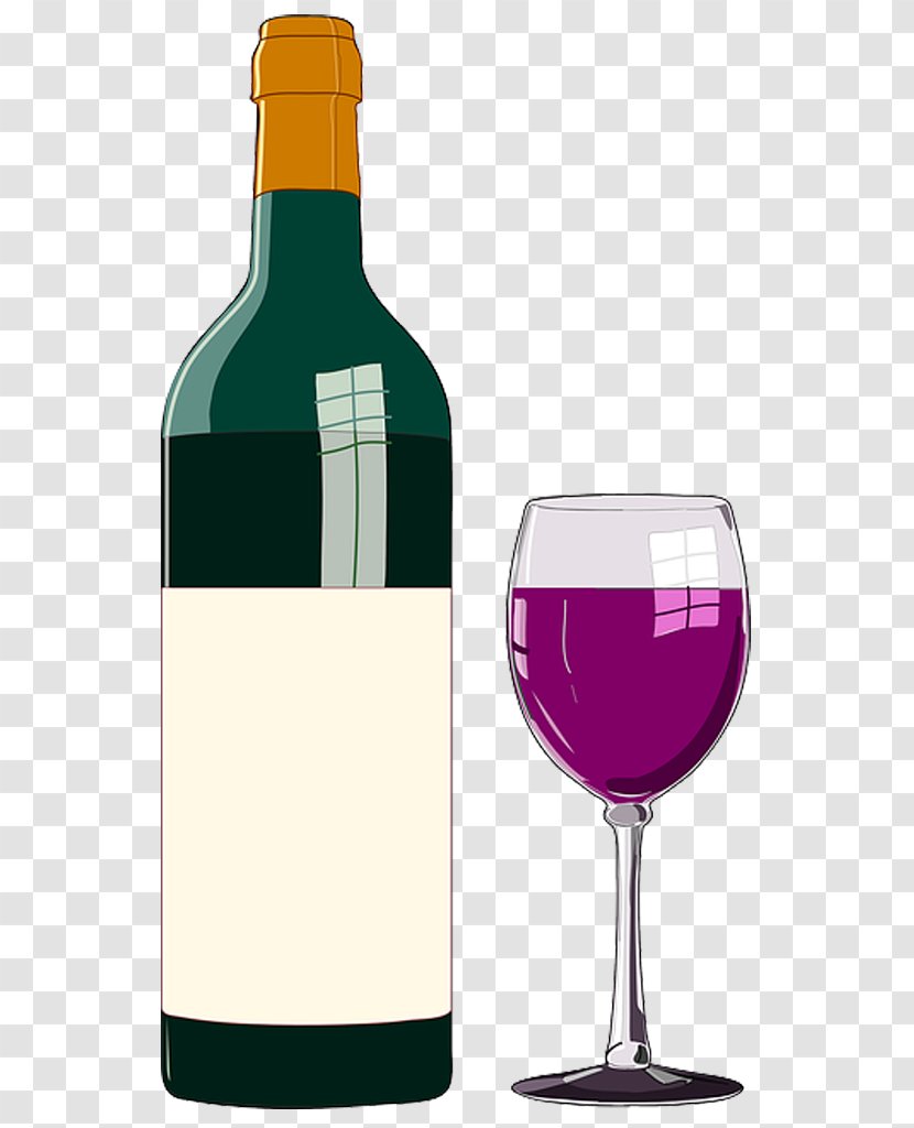 Wine Glass Bottle Bordeaux Clip Art - Tableware Transparent PNG