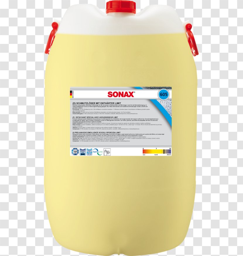 Car Wash Sonax Can Oil Liter - Foam - Dust Sweeping Transparent PNG