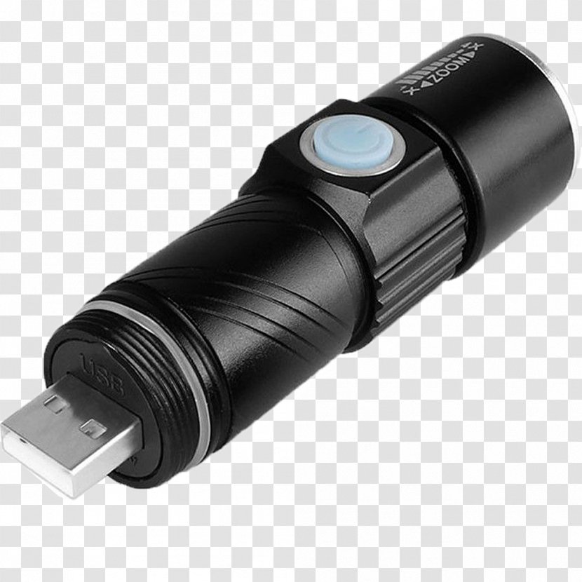 Flashlight AC Adapter Light-emitting Diode Lighting - Cree Inc - Light Transparent PNG