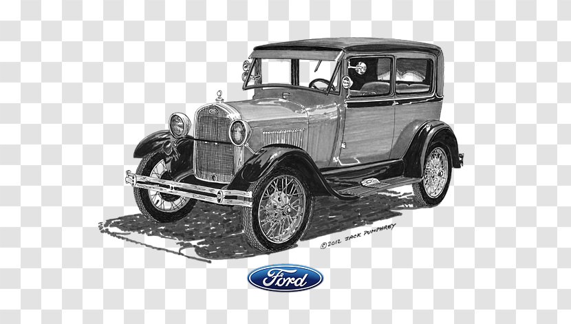 Antique Car Vintage Automotive Design Model - Ford T Transparent PNG