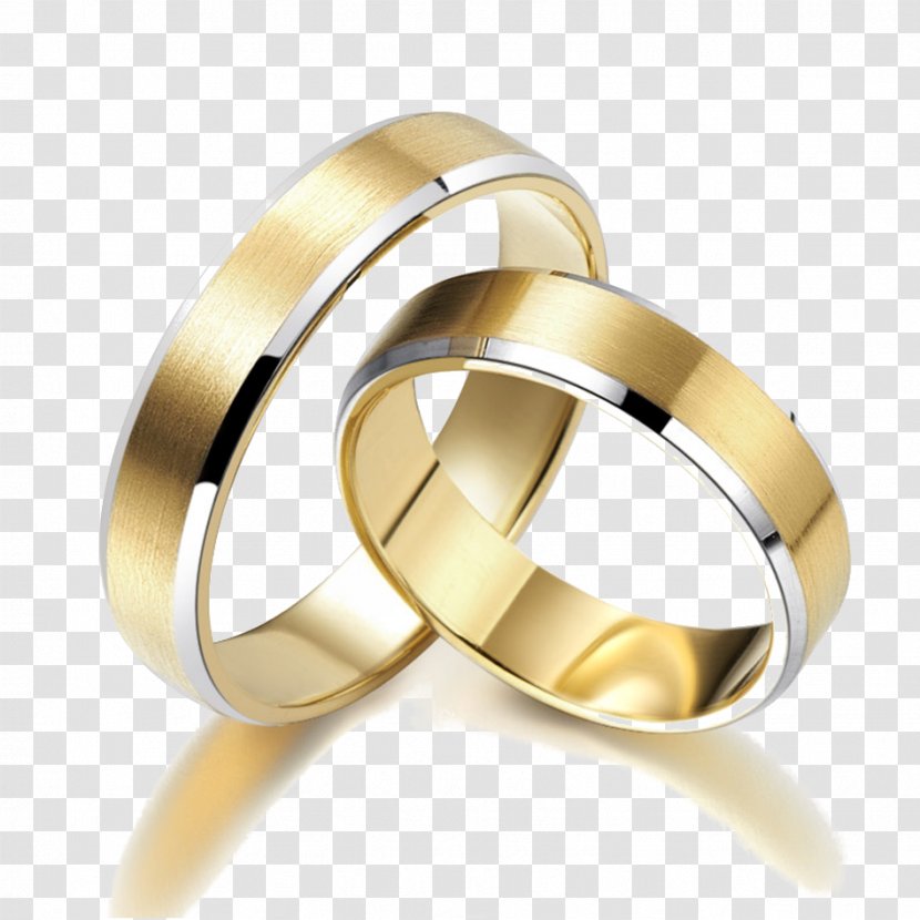 Wedding Ring Gold Reception - Flower Transparent PNG