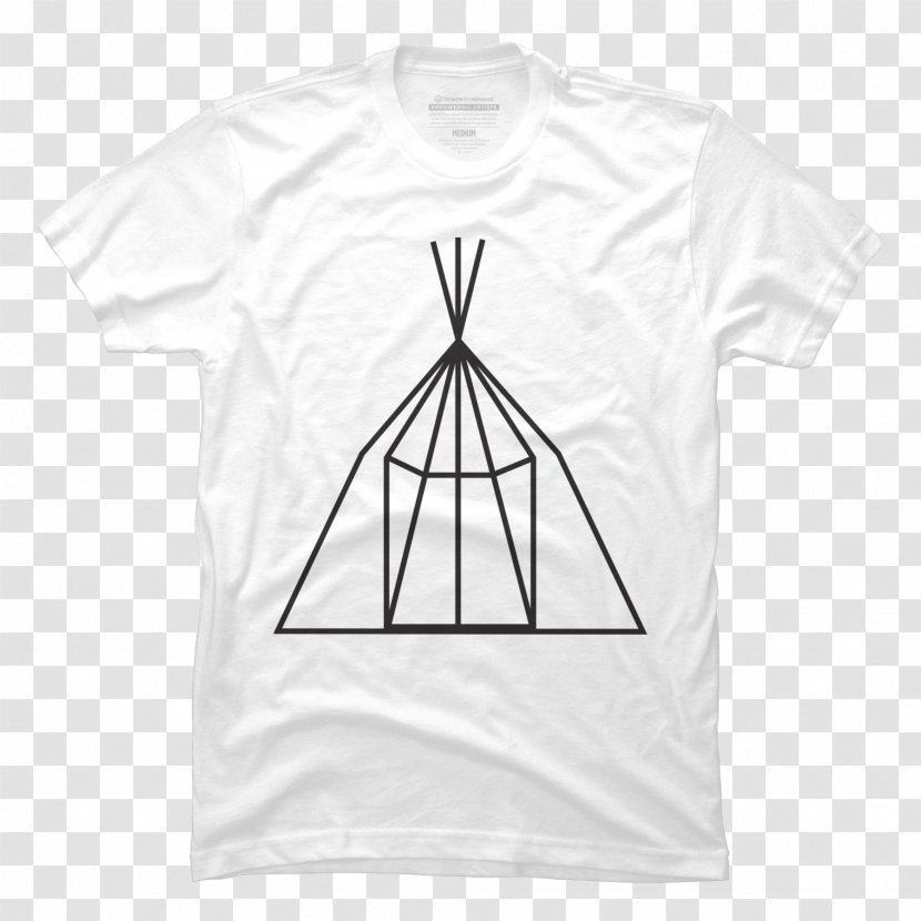 T-shirt Clothing Sleeve White - Logo - Teepee Transparent PNG