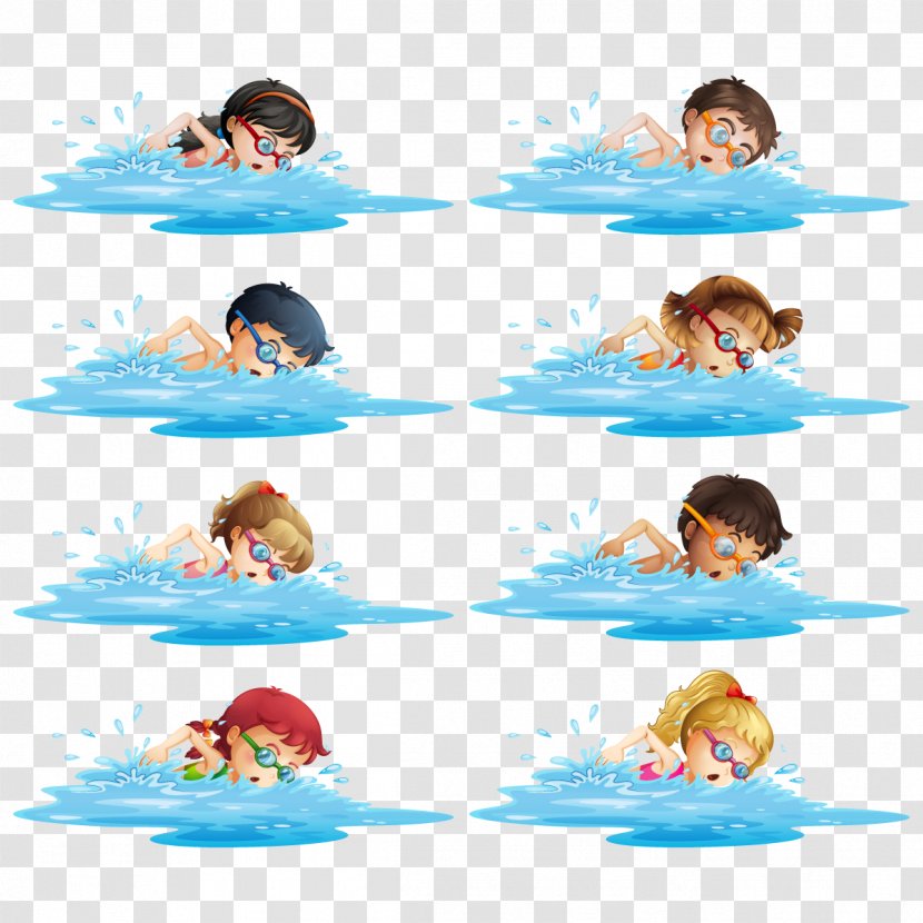 Swimming Royalty-free Clip Art - Stock Photography - Vector Competition Transparent PNG