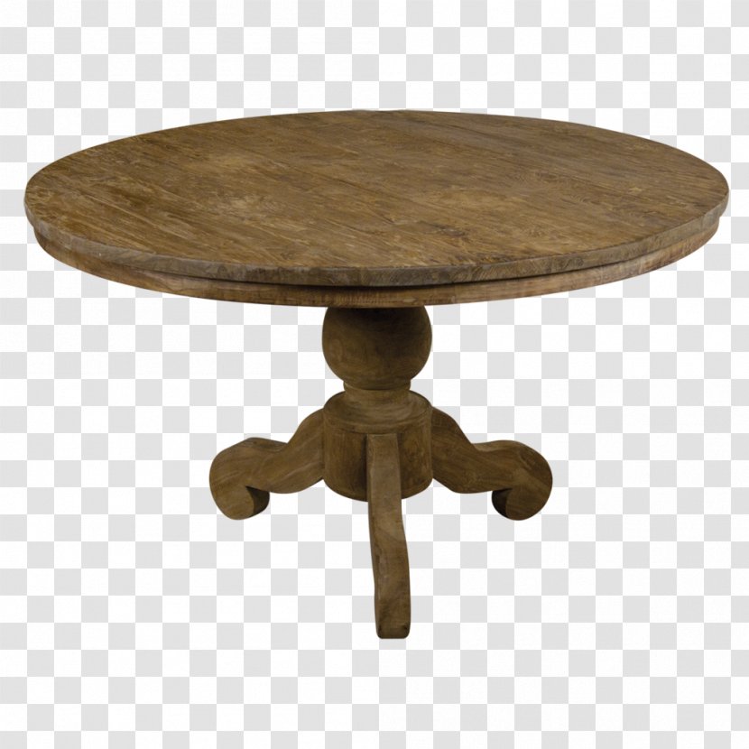 Round Table Eettafel Kayu Jati Furniture Transparent PNG