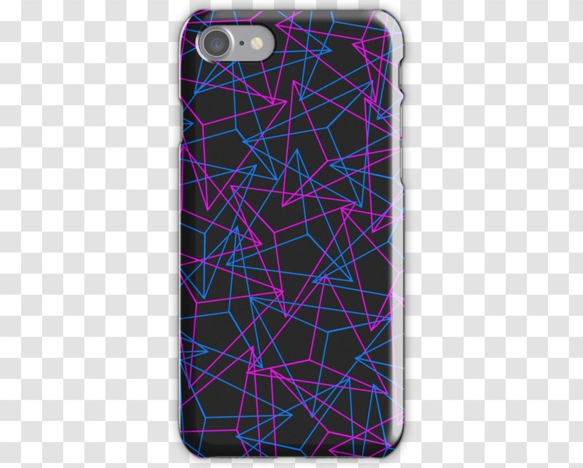 Mobile Phone Accessories IPhone 6 Geometric Abstraction Violet - Blue Pink Pattern Transparent PNG