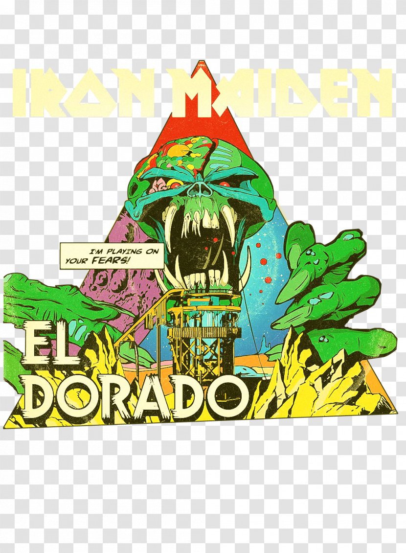 Iron Maiden The Final Frontier El Dorado Heavy Metal Song - Silhouette - Tour Transparent PNG