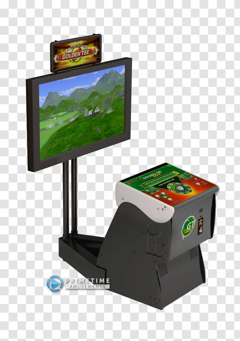 Golden Tee Fore! Silver Strike Bowling Arcade Game Golf Incredible Technologies - Mini Transparent PNG