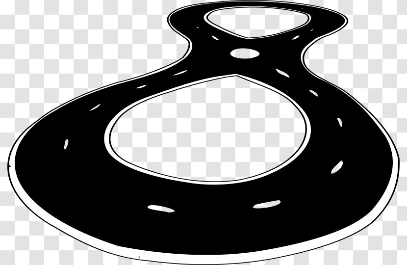 Race Track Kart Racing Figure 8 Clip Art - Map Transparent PNG