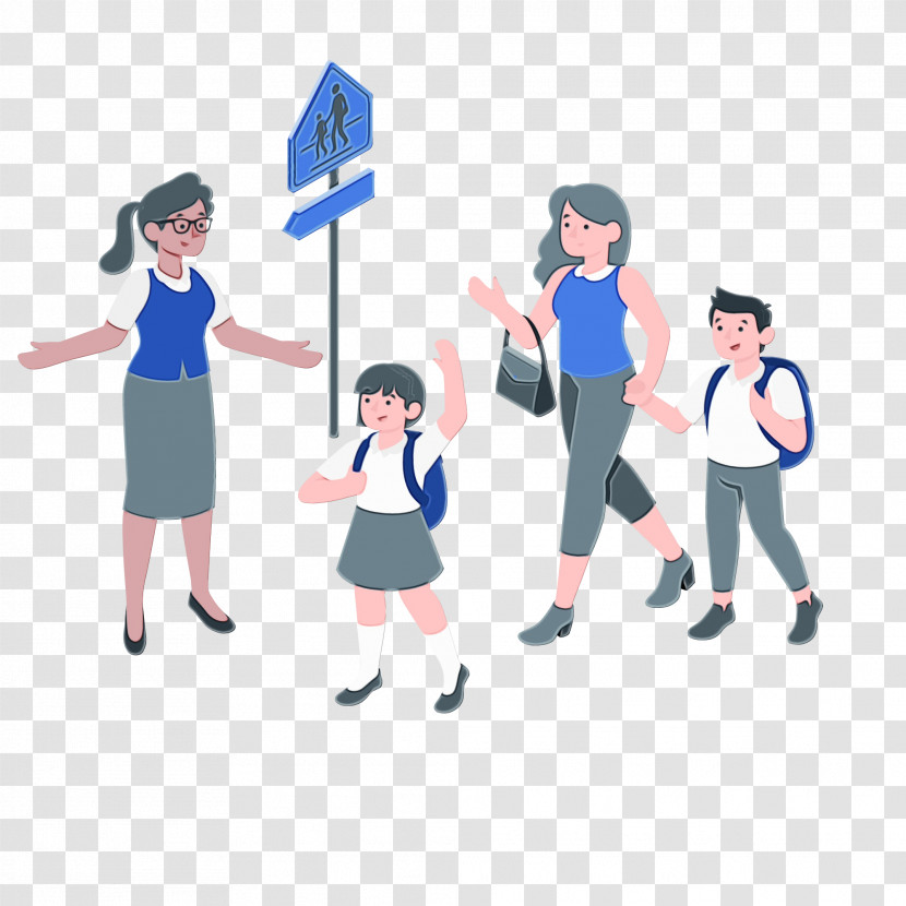 Public Relations Cartoon Uniform Team Joint Transparent PNG