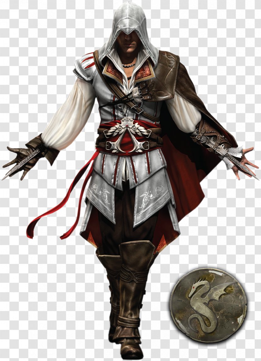 Assassin's Creed II Creed: Brotherhood Revelations Ezio Auditore Trilogy - Costume Design - Desmond Miles Transparent PNG