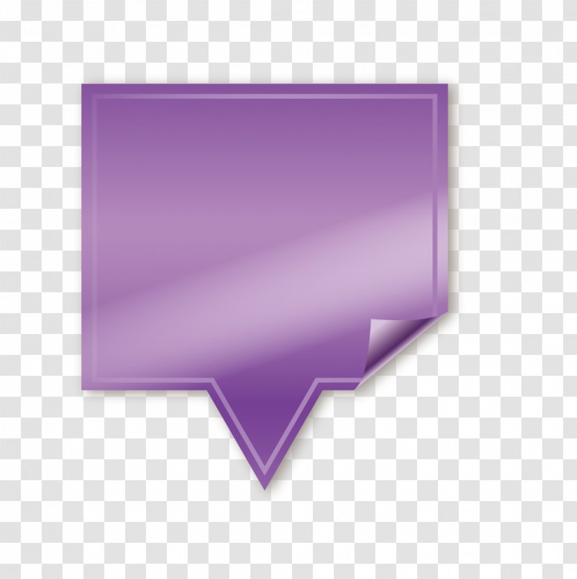 Purple Text Box Computer File - Rgb Color Model Transparent PNG