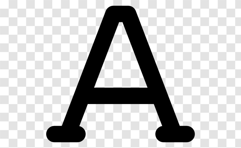Letter Information Symbol Font - Alphabet - Typographical Transparent PNG