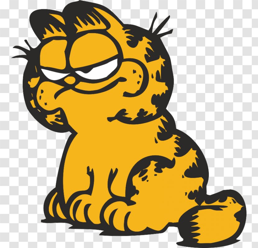 Garfield Cartoon Clip Art - Animated Series - Comic Strip Transparent PNG