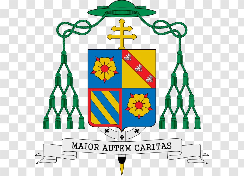 Roman Catholic Archdiocese Of Mexico Cardinal Archbishop Ecclesiastical Heraldry Escutcheon - Roland Transparent PNG