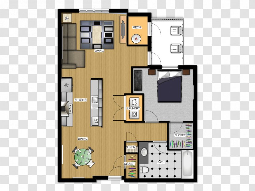 Floor Plan Property - Design Transparent PNG