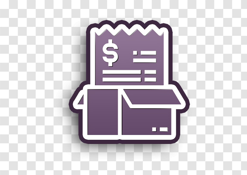 Box Icon Bill Icon Bill And Payment Icon Transparent PNG