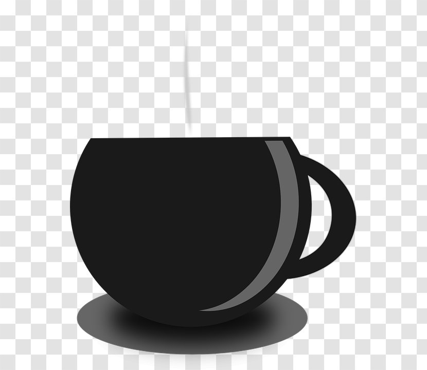 Tea Clip Art - Mug - Hotteablackandwhite Transparent PNG