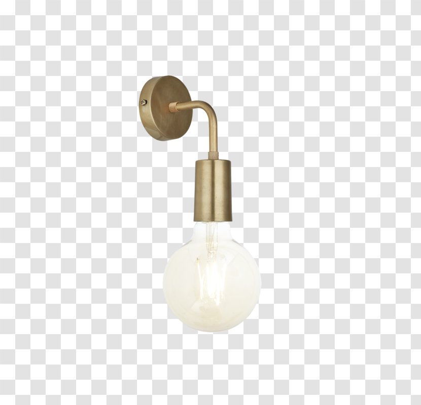 Light Fixture Brass Sconce Wall Transparent PNG