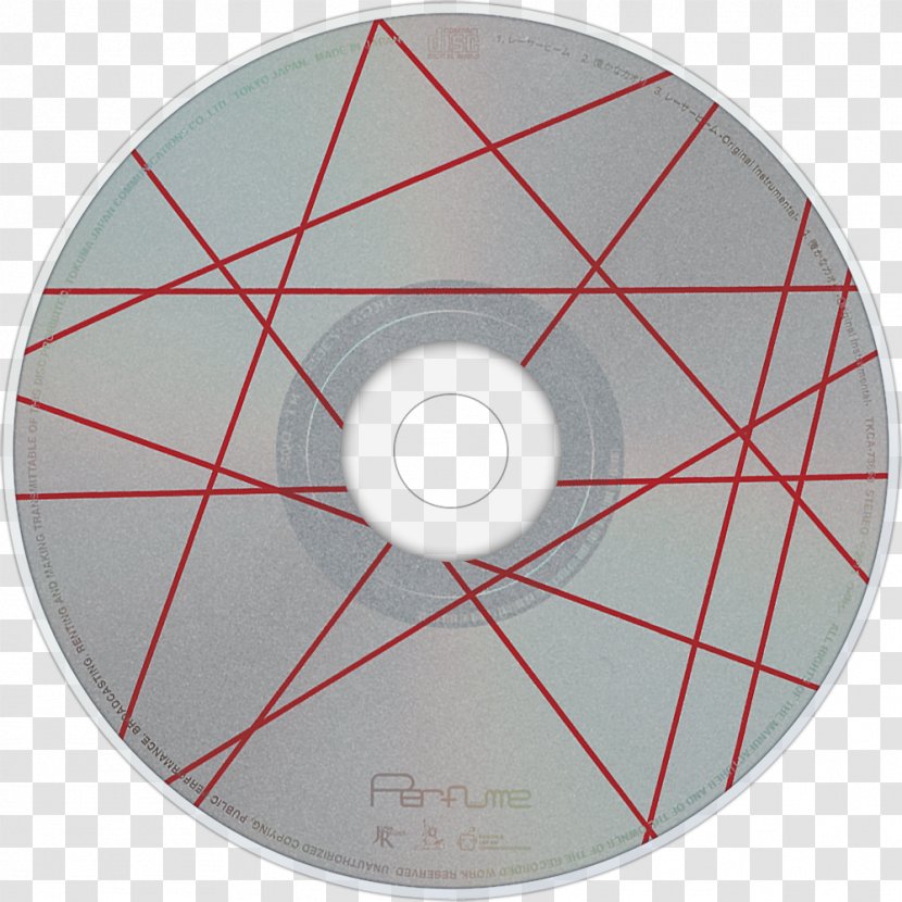 Compact Disc Circle Angle Pattern - Red - Perfume Advertising Transparent PNG