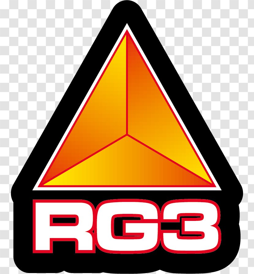 RG3 Light Suspension Anaheim Motocross - Area - Triangle Sticker Transparent PNG