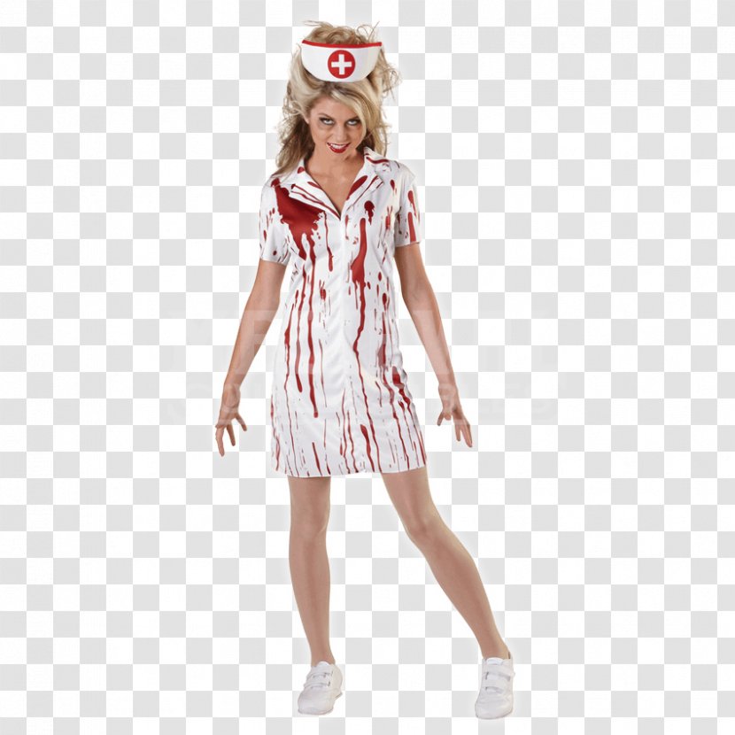 Halloween Costume Cosplay Nurse - Silhouette Transparent PNG