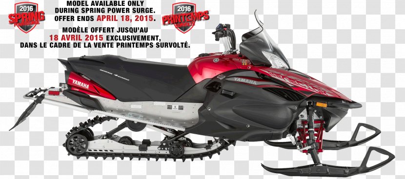 Yamaha Motor Company Snowmobile Motorcycle RS-100T Bott - Fourstroke Power Valve System - Scooters. Vector Transparent PNG