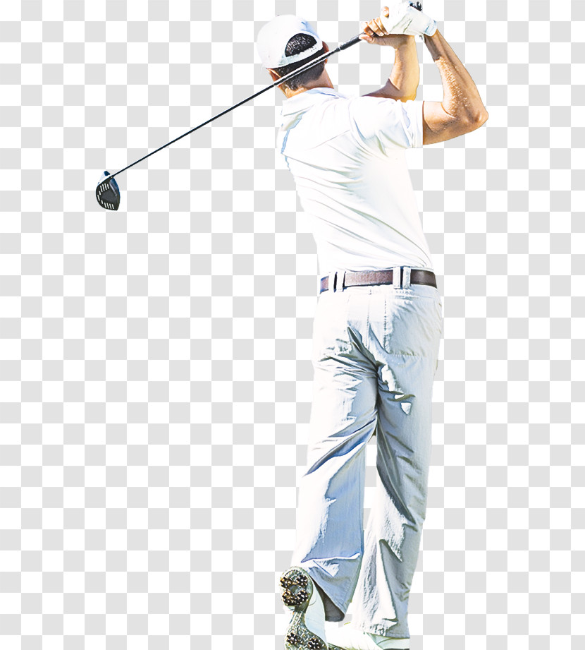 Golfer Golf Golf Club Standing Golf Equipment Transparent PNG