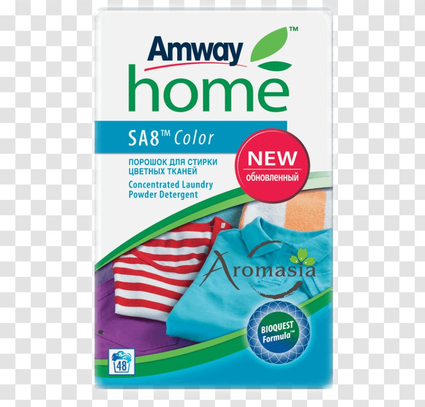 Amway Home SA8 Laundry Detergent - Cleanliness Transparent PNG