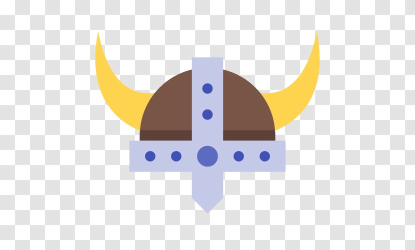 Viking Age Horned Helmet - Elmo Vichingo Transparent PNG