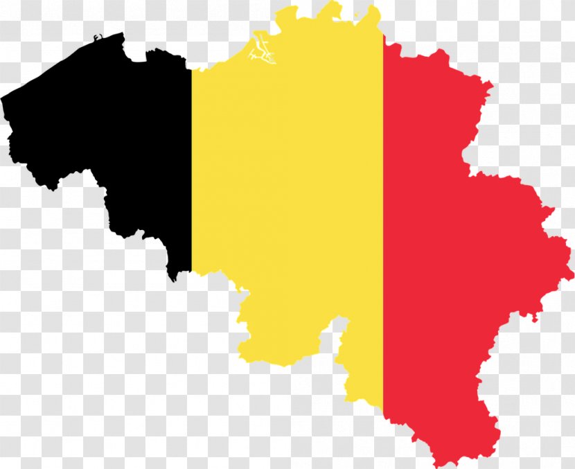 Flag Of Belgium - Silhouette Transparent PNG