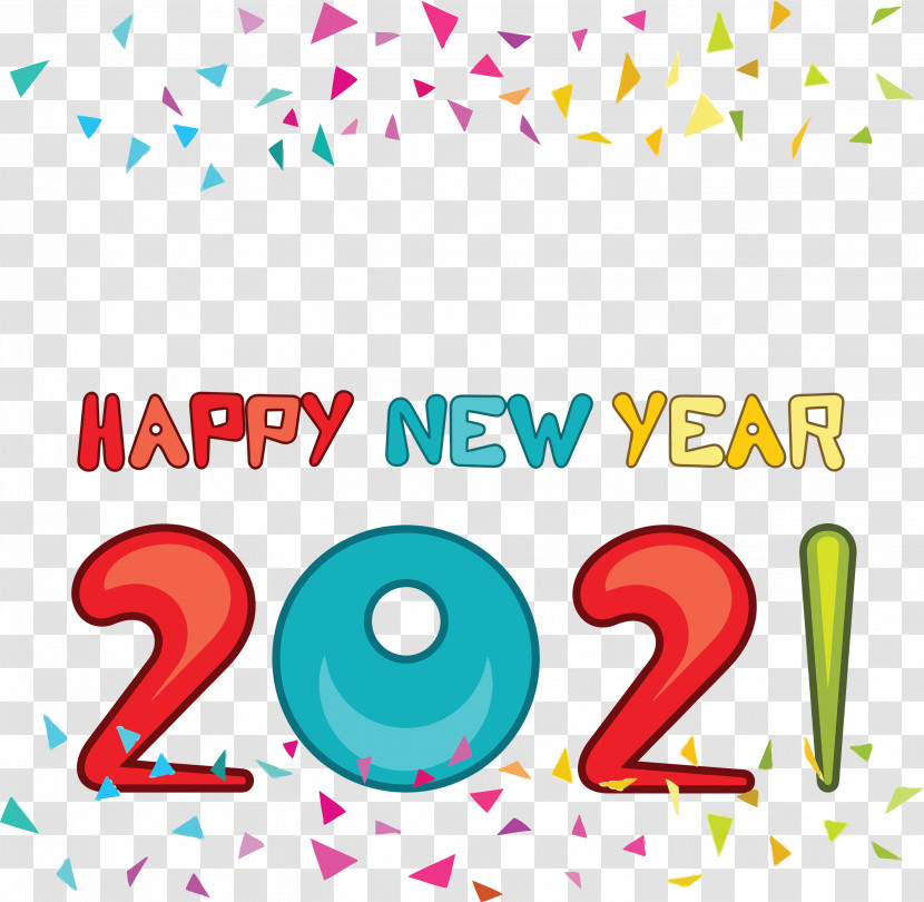 2021 Happy New Year 2021 New Year Transparent PNG