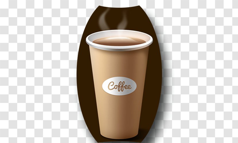 Coffee Cup Plastic Paper - Highdensity Polyethylene Transparent PNG