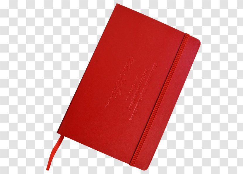 Paperback Laptop Hardcover Leather - Red Transparent PNG