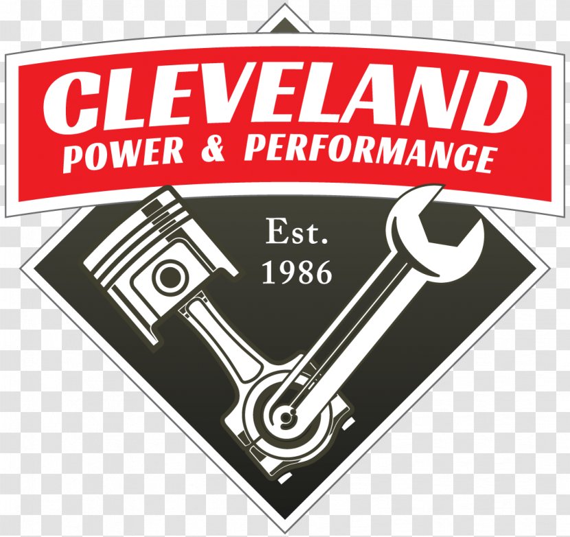 Car Logo Cleveland Power & Performance Engine Dodge Challenger SRT Hellcat - Signage - Print Broker Transparent PNG