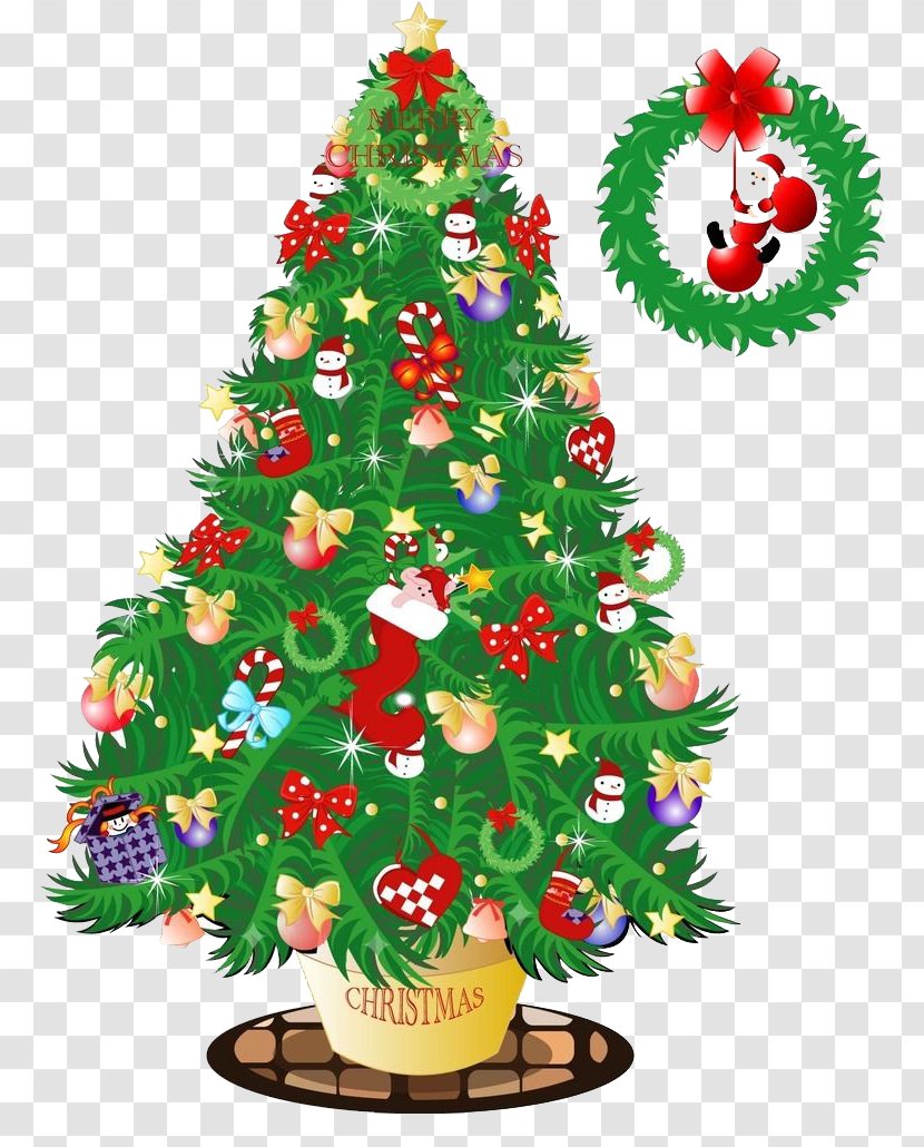 Santa Claus Christmas Tree Email Outlook.com - Ornament - Creative Transparent PNG
