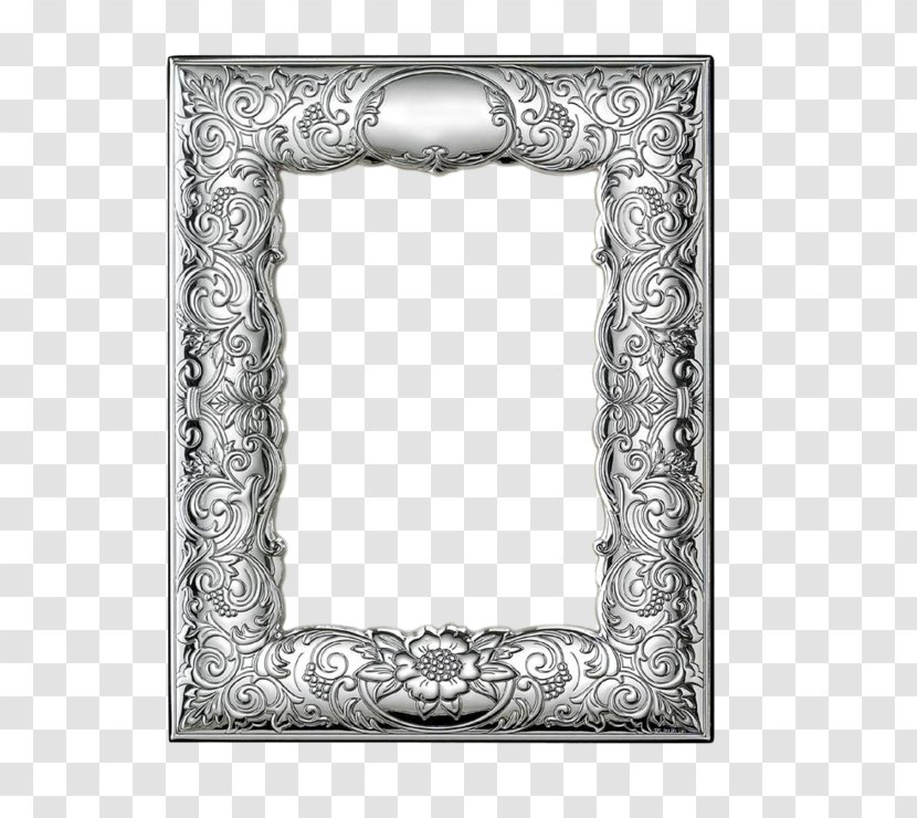 Picture Frames Film Frame - Monochrome - Colored Silver Ingot Transparent PNG