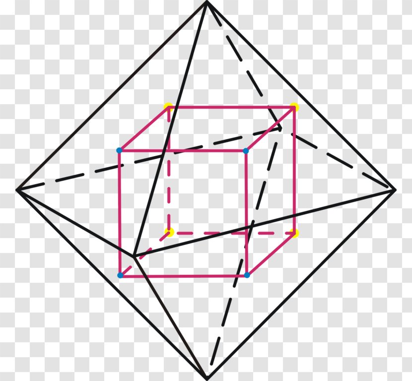 Platonic Solid Dual Polyhedron Octahedron Duality - Tetrahedron - Cube Transparent PNG