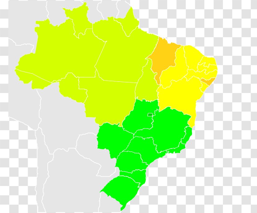 Flag Of Brazil World Map Wikipedia - Ecoregion Transparent PNG