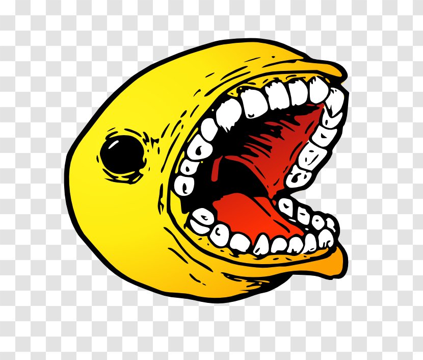 Pac-Man Arcade Game Video The Last Of Us - Smiley - Pac Man Transparent PNG