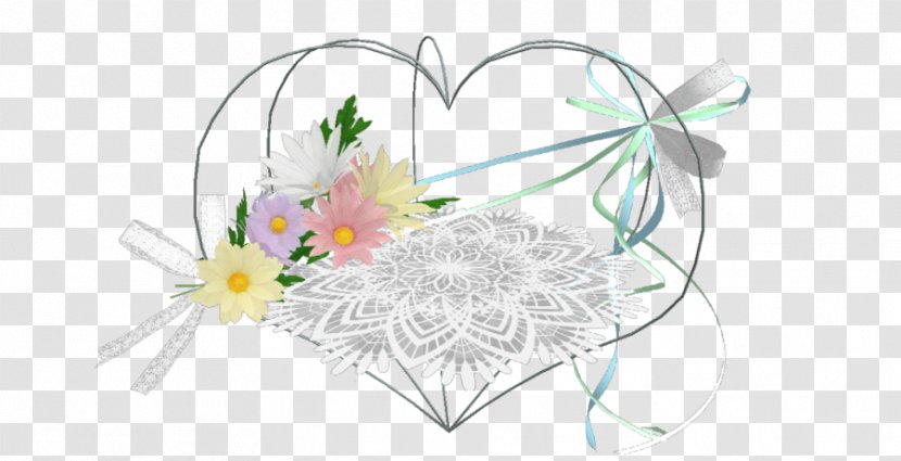 Floral Design Cut Flowers Lace MMD - Flower Transparent PNG