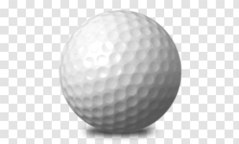 Golf Ball Course Club - Black And White Transparent PNG