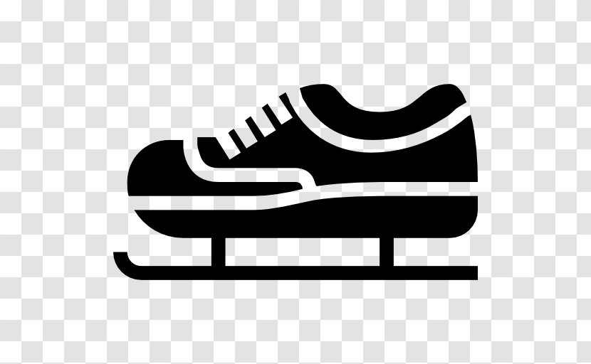 Skate Shoe - Black And White - Psd Transparent PNG