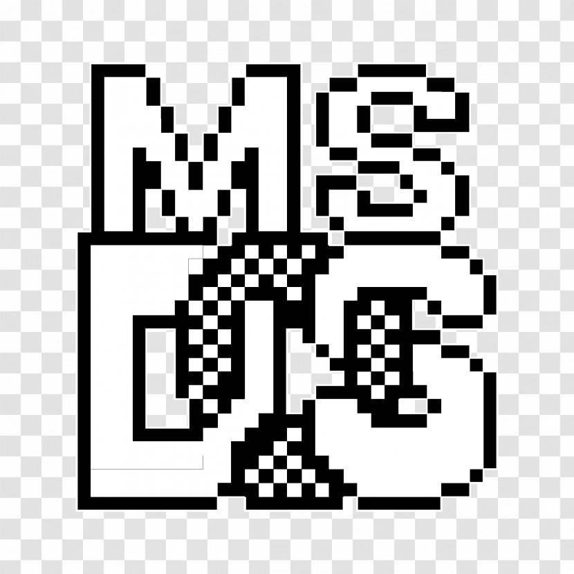 MS-DOS Disk Operating System Systems - Rectangle - Microsoft Transparent PNG