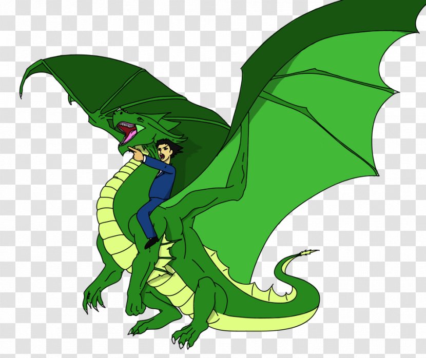 Phoenix Wright Dragon Fan Art - And Transparent PNG