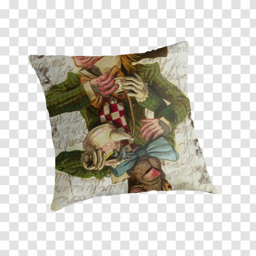 Cushion Throw Pillows Joker Mad Hatter - Redbubble - Pillow Transparent PNG