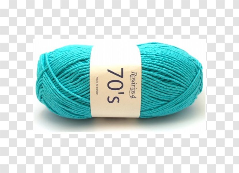 Yarn Wool Turquoise Twine - Material Transparent PNG